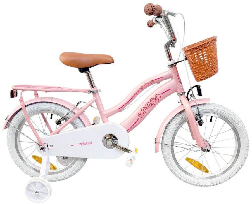 Snapp Bike Vintage 16" children's bicycle, pink