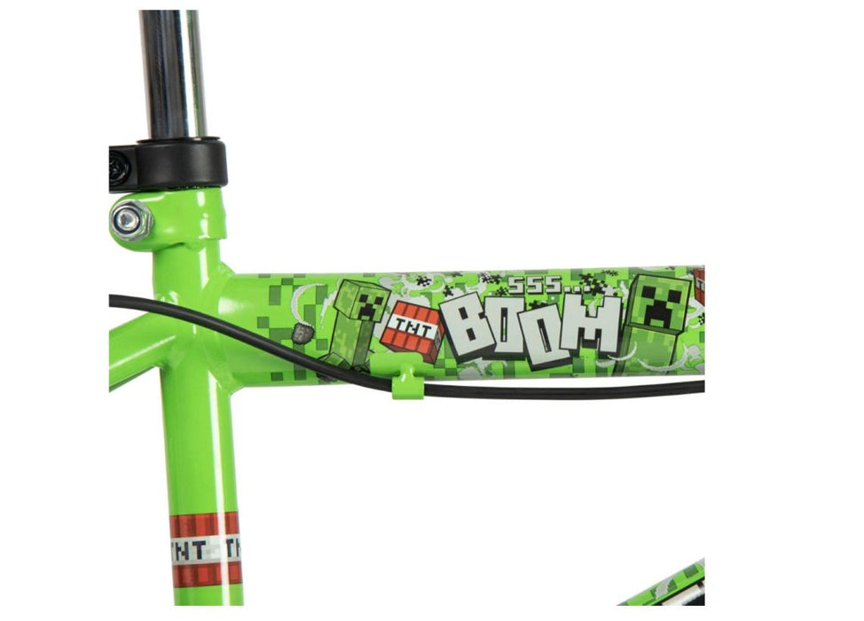 Huffy Minecraft 16" Bicycle, Green 21404W