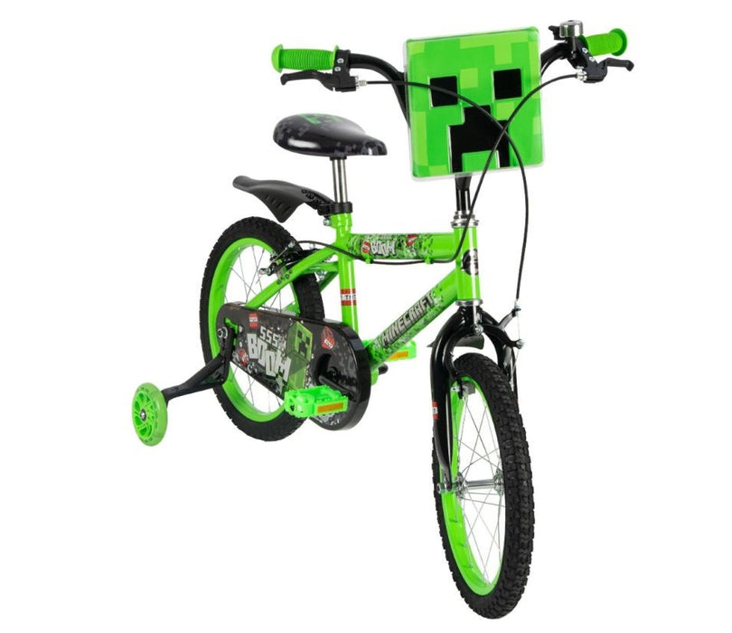 Huffy Minecraft 16" Bicycle, Green 21404W