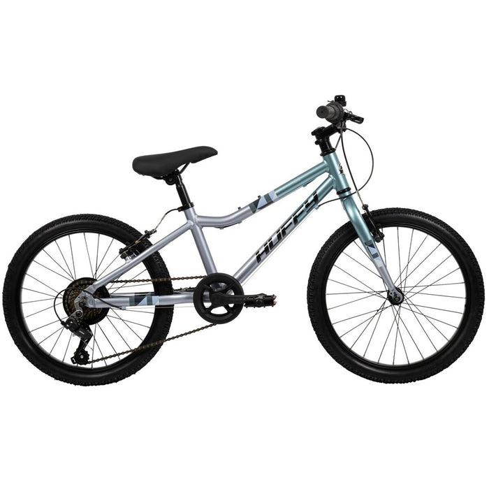 Huffy Literide Alu 20” bike, silver and turquoise (23005W)