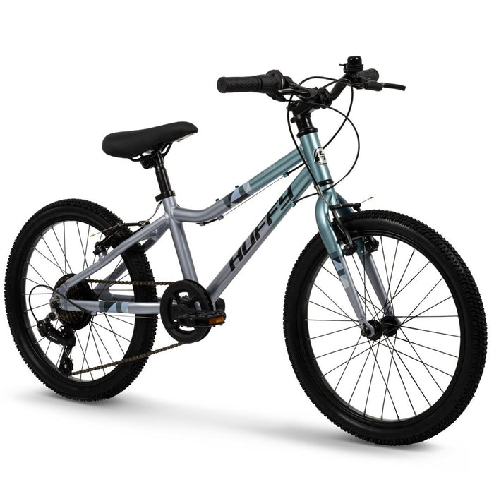 Huffy Literide Alu 20” bike, silver and turquoise (23005W)