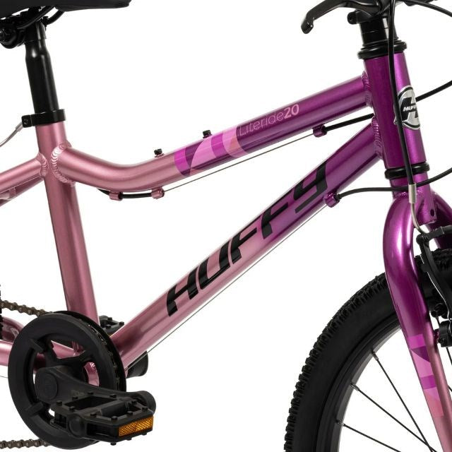 Huffy Literide Alu 20” bike, pink and purple (23015W)