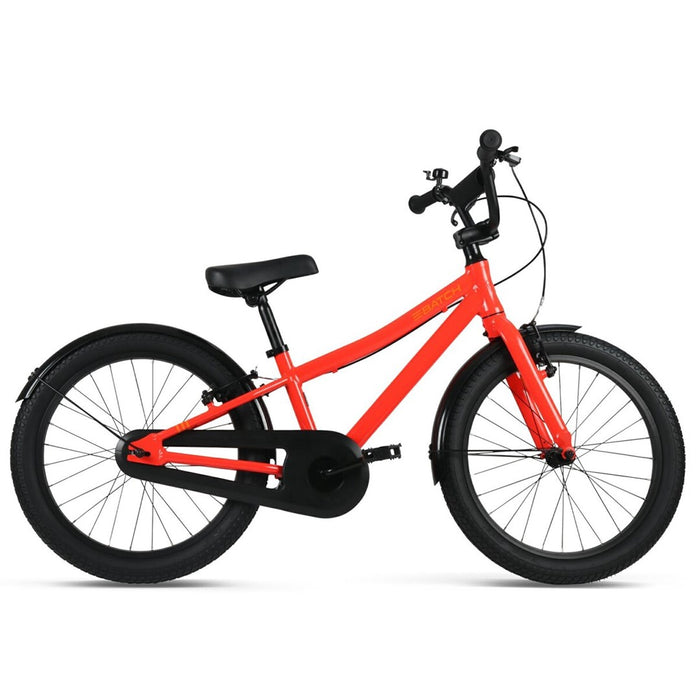 Huffy Batch Alu 20” bike, neon red (B374255W)