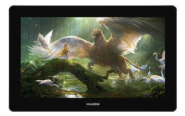 Graphics Display Tablet HUION Kamvas Pro 16 4K GT1561, USB-C, Black/Silver