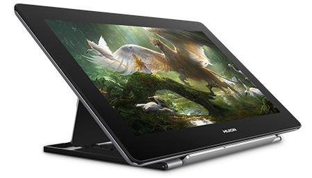 Graphics Display Tablet HUION Kamvas Pro 16 4K GT1561, USB-C, Black/Silver