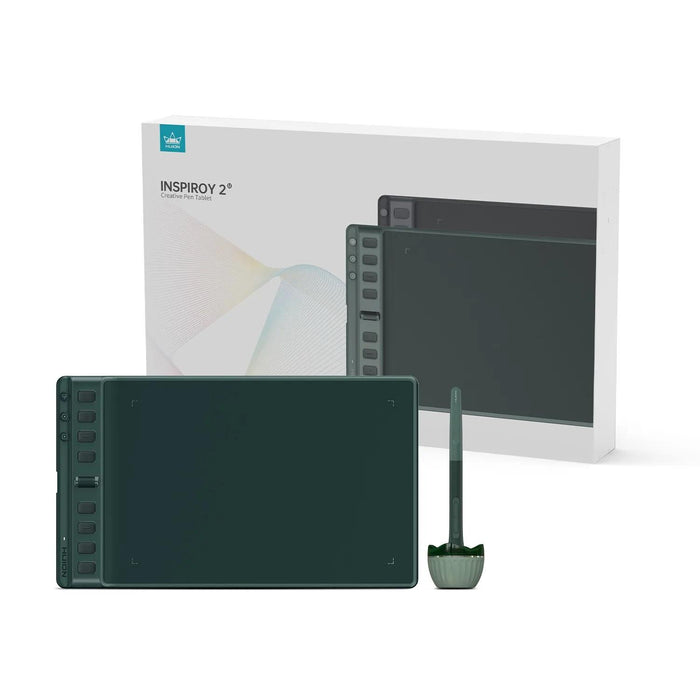 Graphics tablet HUION Inspiroy 2 M, 5080 LPI, Green