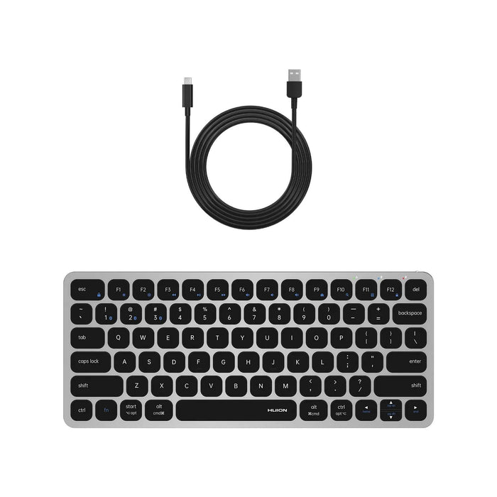 Huion HB186S Wireless Keyboard, For Graphics Tablet, Bluetooth 5.1