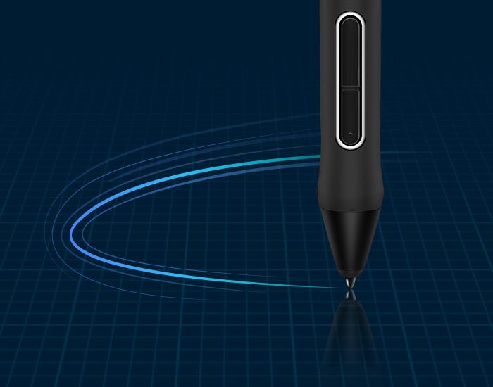 Graphics tablet HUION Inspiroy Keydial KD200, USB-C, Bluetooth, Metal Grey