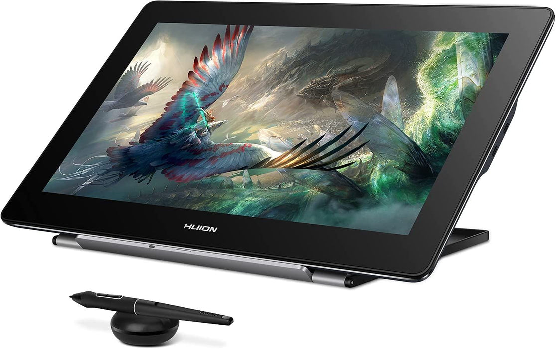 Graphics Display Tablet HUION Kamvas Pro 16 4K GT1561, USB-C, Black/Silver