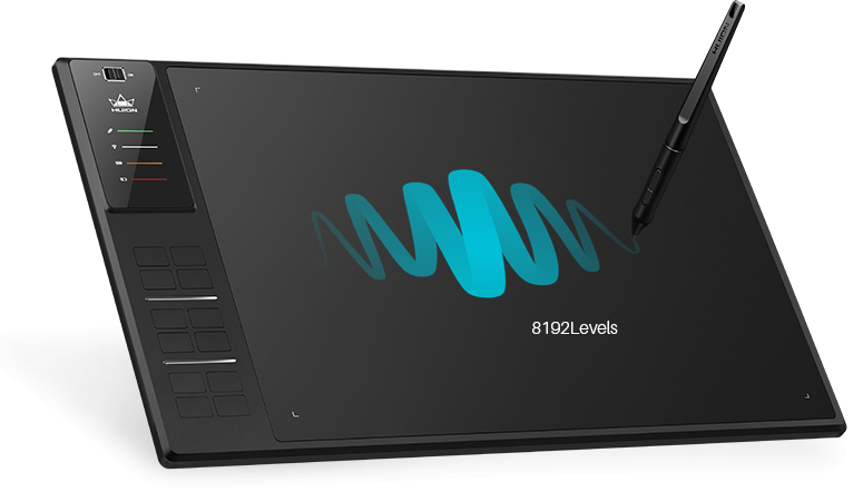 Graphics tablet HUION Inspiroy WH1409 V2, WiFi 2.4Ghz