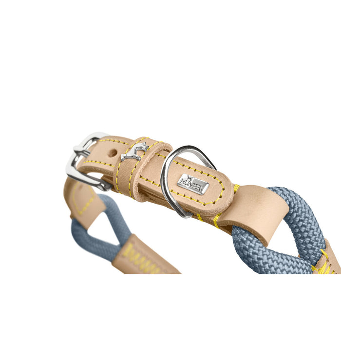 Dog collar Hunter MALIA M Blue 12 40-49 cm