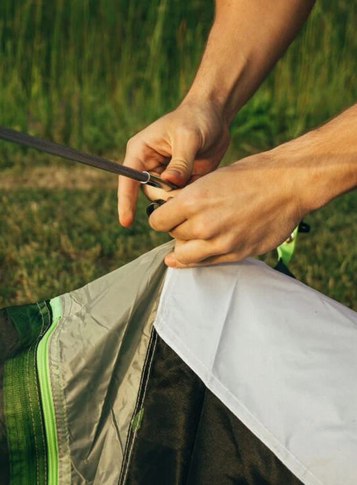 Husky BIZAM 2 PLUS two-person trekking tent, 145 × 290 × 120 cm, 3.6 kg, green