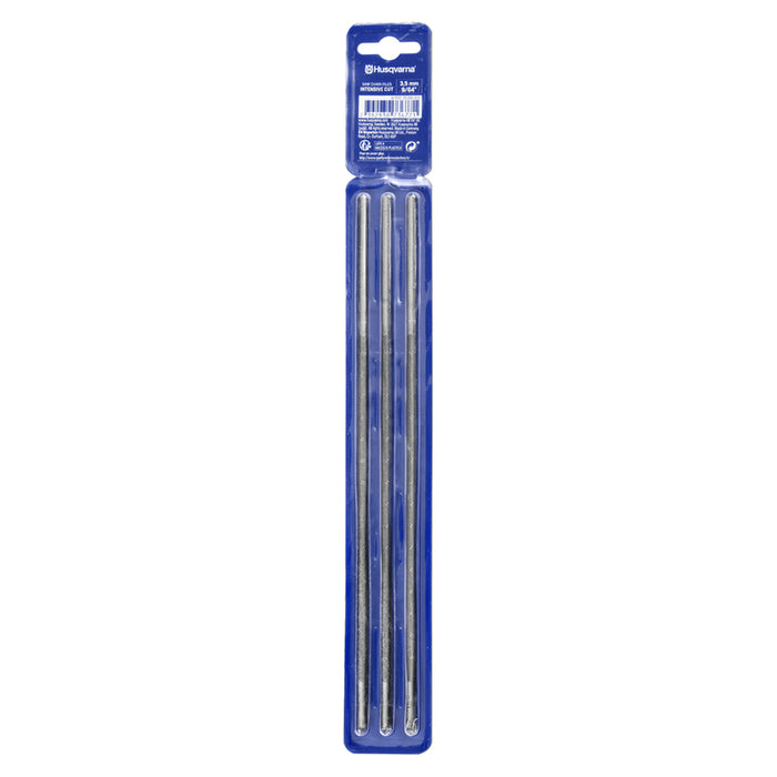 CIRCULAR FILE 3 PCS FOR HUSQVARNA CHAIN SAW 4.8 MM