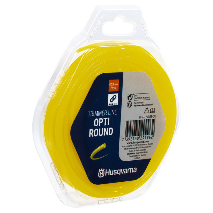 CORD FOR MOWING 2.7 MM X 12 M HUSQVARNA OPTI ROUND