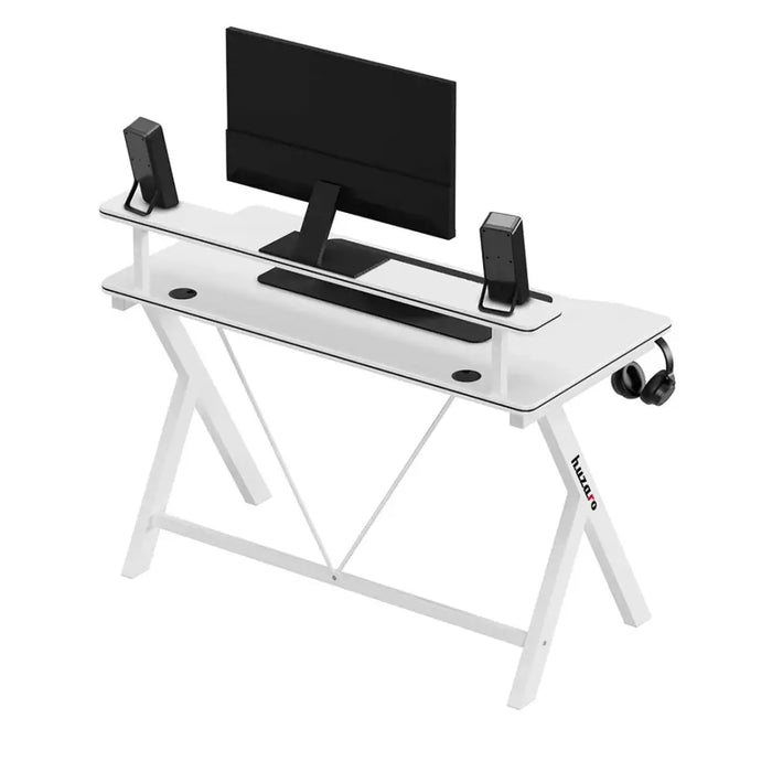 Huzaro Hero 1.9 White Gaming Desk - Tables and desksGAM-STO<<<PC GamingGAM<<<ActionPL