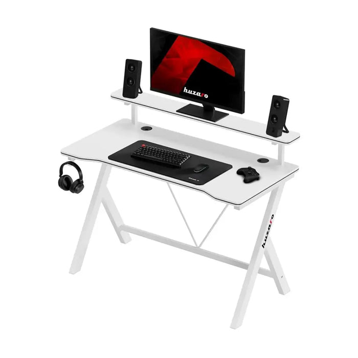 Huzaro Hero 1.9 White Gaming Desk - Tables and desksGAM-STO<<<PC GamingGAM<<<ActionPL