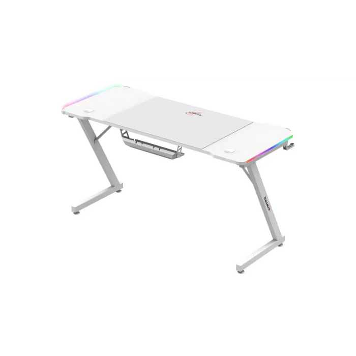 Huzaro Hero 3.3 White RGB - gaming table - Tables and desksGAM-STO<<<PC GamingGAM<<<ActionPL