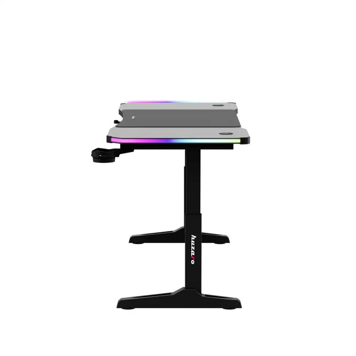 Huzaro Hero 4.6 RGB Black Gaming Desk - Tables and desksGAM-STO<<<PC GamingGAM<<<ActionPL