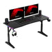 Huzaro Hero 4.6 RGB Black Gaming Desk - Tables and desksGAM-STO<<<PC GamingGAM<<<ActionPL