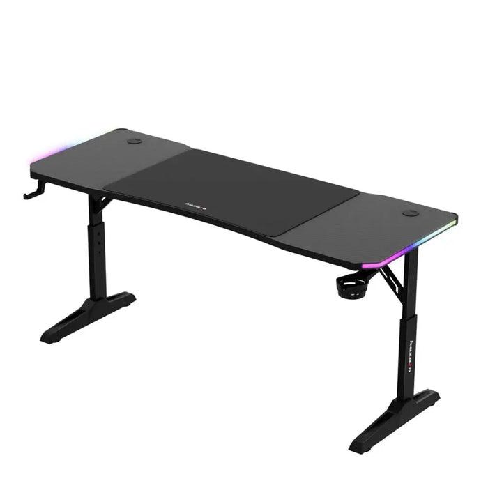 Huzaro Hero 4.6 RGB Black Gaming Desk - Tables and desksGAM-STO<<<PC GamingGAM<<<ActionPL