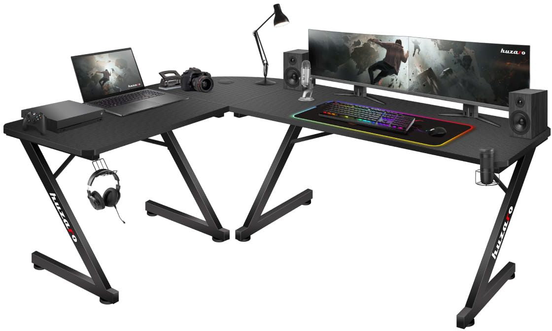 Huzaro Hero 7.0 computer desk Black
