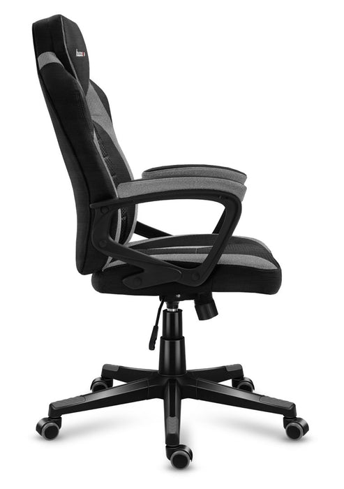 Huzaro FORCE 2.5 GREY MESH Gaming armchair Mesh seat Black, Grey