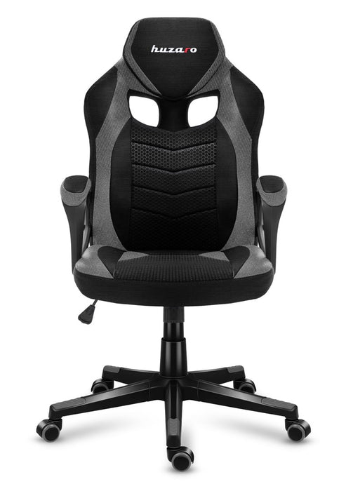 Huzaro FORCE 2.5 GREY MESH Gaming armchair Mesh seat Black, Grey