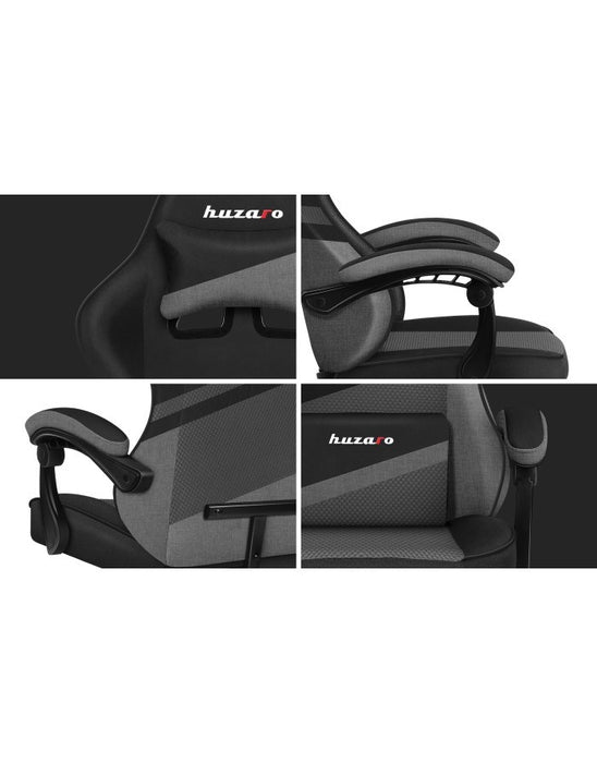 Gaming chair - Huzaro Force 4.4 Grey Mesh