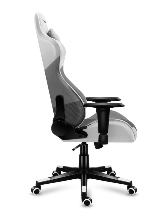 Huzaro Force 6.2 PC gaming chair Bucket (cradle) seat Grey, White