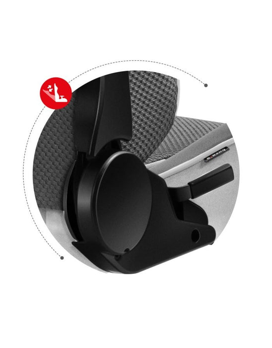 Huzaro Force 6.2 PC gaming chair Bucket (cradle) seat Grey, White