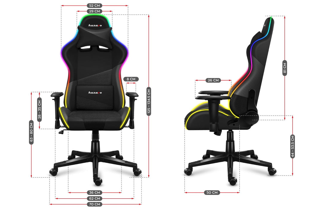 Huzaro Force 6.2 Mesh RGB gaming chair