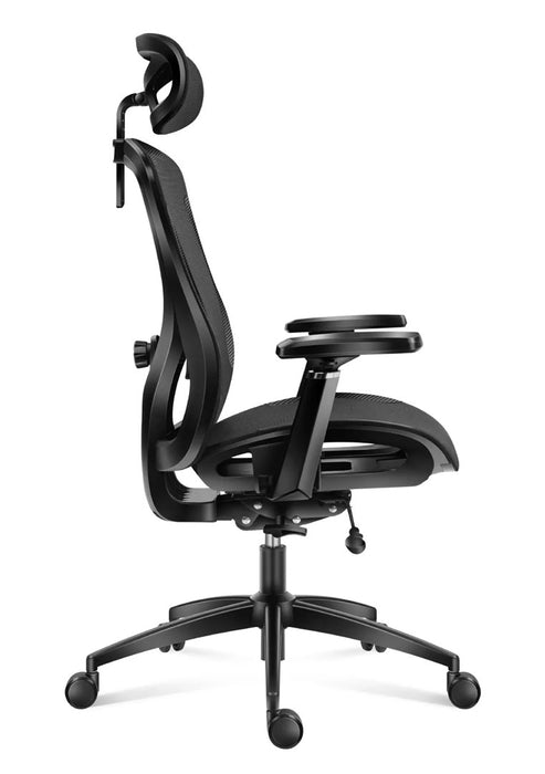 Huzaro Combat 7.3 Black Mesh Gaming Chair