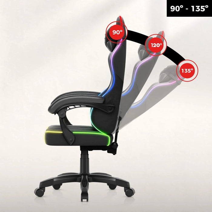 Huzaro Force 2.7 RGB Black Gaming Chair