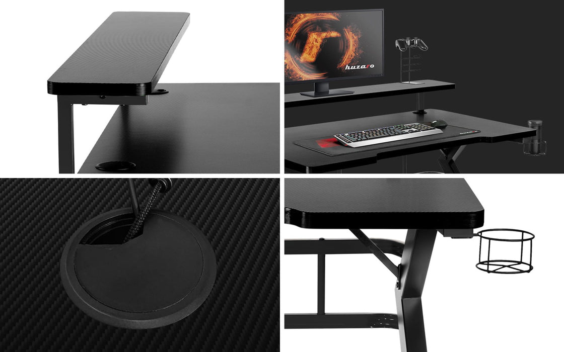 Huzaro Hero 5.0 computer desk Black
