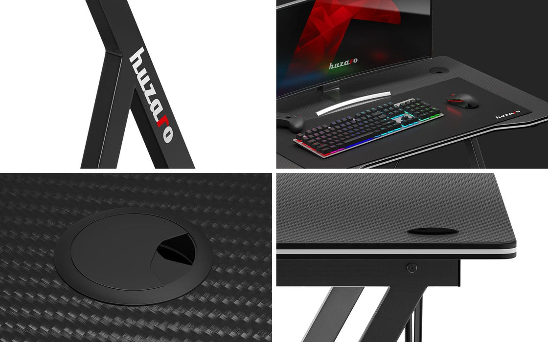 Gaming desk - Huzaro Hero 1.4 Black