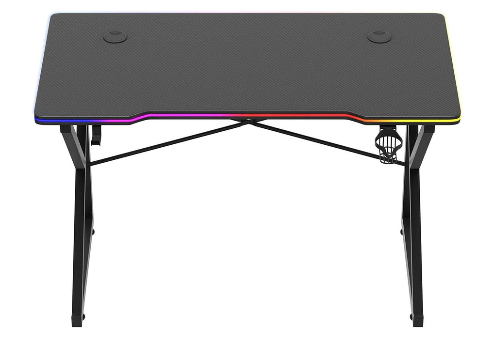 Huzaro Hero 1.7 RGB Black - gaming table