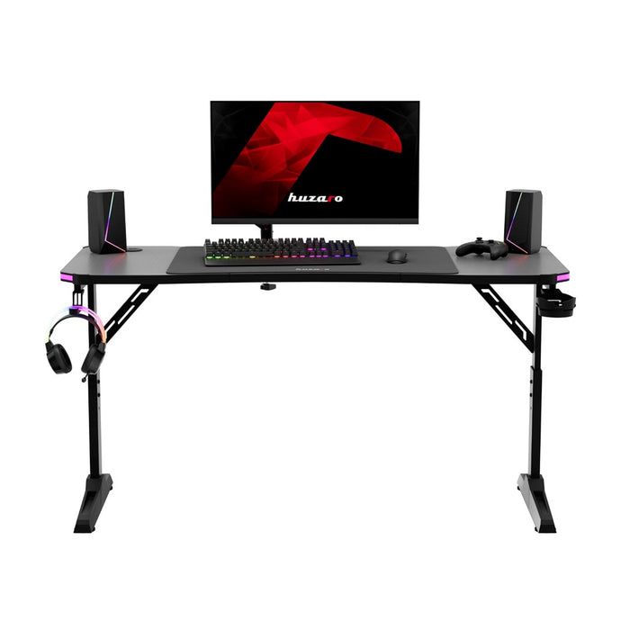 Huzaro Hero 3.6 RGB Black gaming desk
