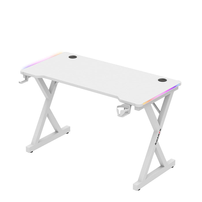Huzaro Hero 2.3 RGB Gaming Desk white