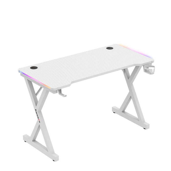 Huzaro Hero 2.3 RGB Gaming Desk white