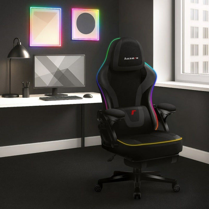 Gaming Chair Huzaro HZ-FORCE 4.6 RGB BLACK MESH
