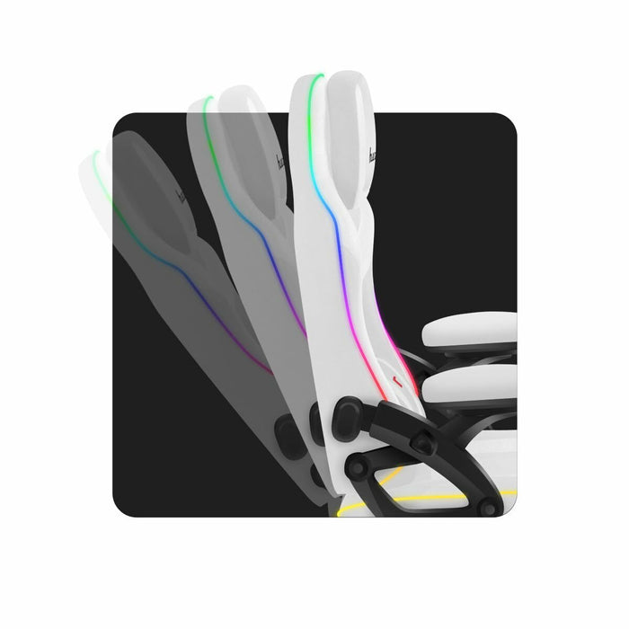 Gaming Chair Huzaro HZ-FORCE 4.6 RGB WHITE MESH
