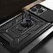Hybrid Armor Camshield case for iPhone 14 armored case with camera cover black - Cell phone cases and covers<<<HurtelXML