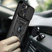Hybrid Armor Camshield case for iPhone 14 armored case with camera cover black - Cell phone cases and covers<<<HurtelXML