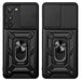 Hybrid Armor Camshield case for Samsung Galaxy A34 5G armored case with camera cover pink - Cell phone cases