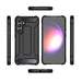 Hybrid Armor Case for Samsung Galaxy A16 / A16 5G Armored Hybrid Case - Black - Cell phone cases and covers<<<HurtelXML