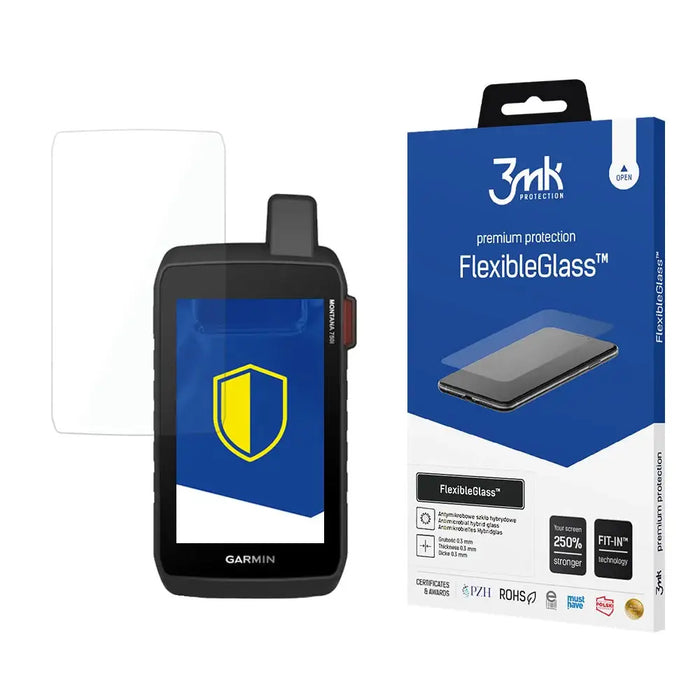 Hybrid glass 3mk FlexibleGlass™ for Garmin Montana 750i - Cell phone tempered glass<<<HurtelXML