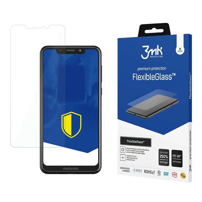 Hybrid glass 3mk FlexibleGlass™ for Motorola One - Cell phone tempered glass<<<HurtelXML