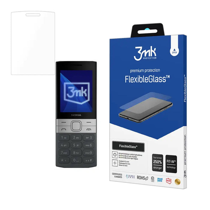 Hybrid glass 3mk FlexibleGlass for Nokia 150 2023 - *Kategoria tymczasowa<<<HurtelXML