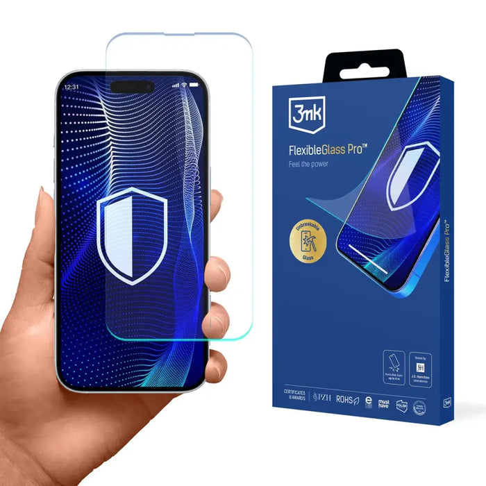 Hybrid glass 3mk FlexibleGlass Pro v2.0 for iPhone 17 - *Kategoria tymczasowa<<<HurtelXML