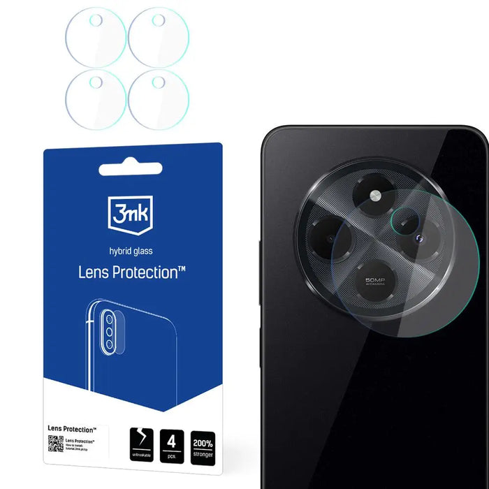 Hybrid Glass for Camera Lens 3mk Lens Protection for Xiaomi Redmi 14c - *Kategoria tymczasowa<<<HurtelXML